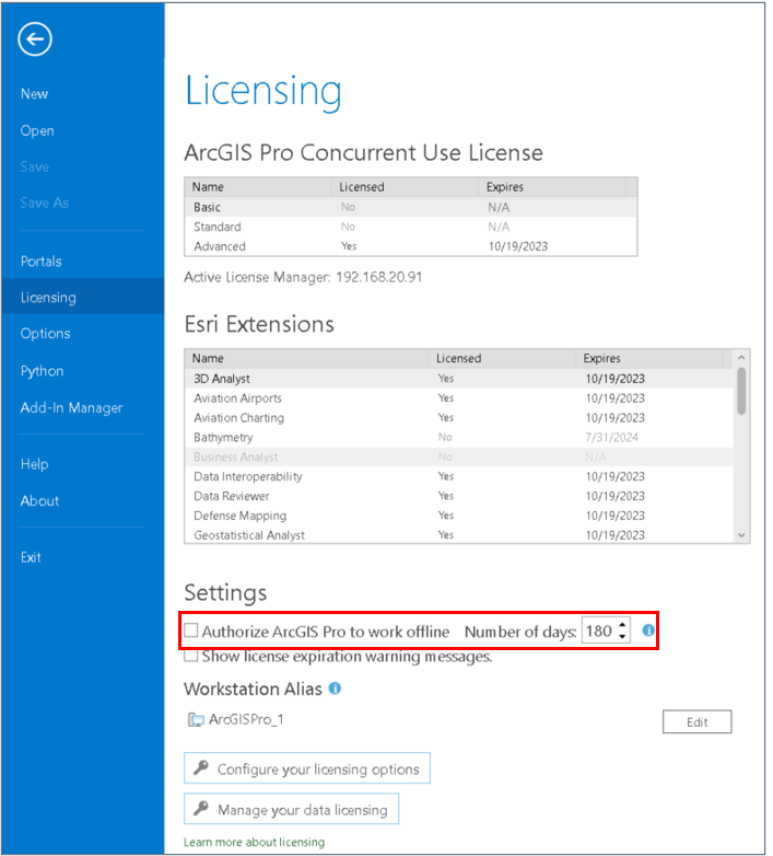 HDCĐ ArcGIS Pro 3.1 License Concurrent Use | Esri Vietnam